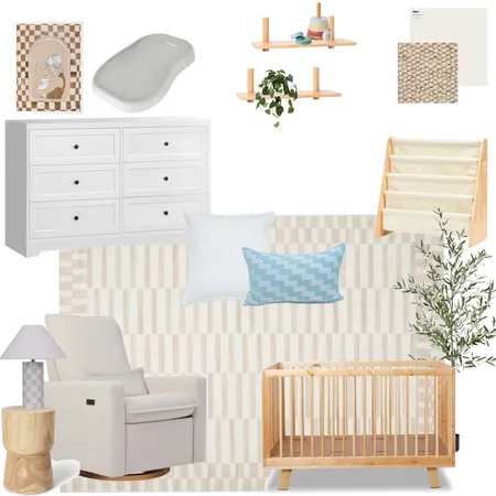 Baby Boy Nursery.1 Interior Design Mood Board by shayleehayes on Style Sourcebook