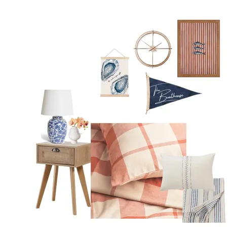 The Boathouse Bedroom Three Interior Design Mood Board by demimariedesigns on Style Sourcebook