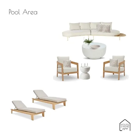Pool Area - Eton Interior Design Mood Board by House 2 Home Styling on Style Sourcebook
