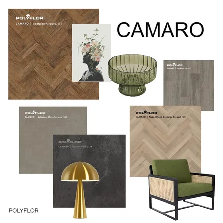 CAMARO4 Interior Design Mood Board by heike.sage@polyflor.co.nz on Style Sourcebook