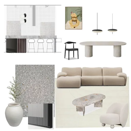 1977 sofa - biscotti light Interior Design Mood Board by JessSib on Style Sourcebook