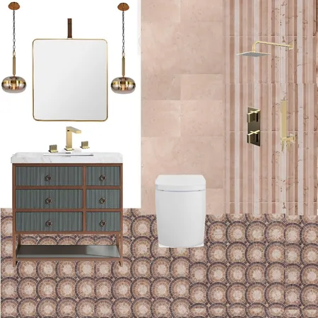 Theater Bath 8G Interior Design Mood Board by Mint Hill on Style Sourcebook