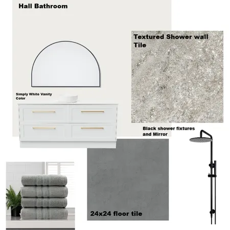 Josh's Hall bathroom Interior Design Mood Board by Lindsay Renee on Style Sourcebook