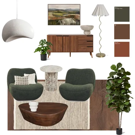 Mid-century modren Interior Design Mood Board by Caitlyn.vb on Style Sourcebook
