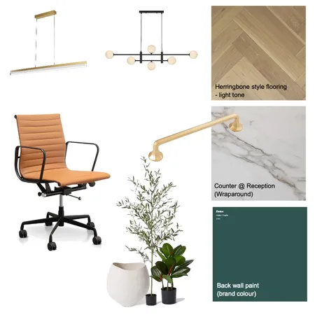 Reception Interior Design Mood Board by Jen on Style Sourcebook