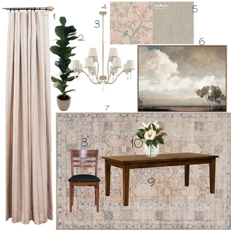 Dining Room Interior Design Mood Board by Ashling on Style Sourcebook
