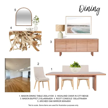 Dining - The Beachfront Buddina Interior Design Mood Board by Oz Design on Style Sourcebook