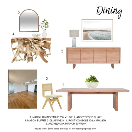 Dining 2 - The Beachfront Buddina Interior Design Mood Board by Oz Design on Style Sourcebook