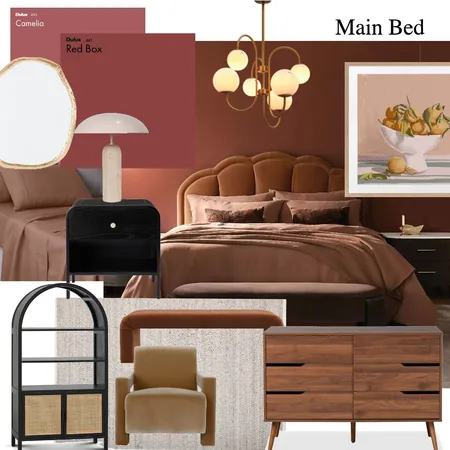 Main Bedroom Interior Design Mood Board by bhill250 on Style Sourcebook