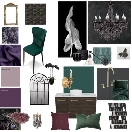 gothic mood board 3/ Interior Design Mood Board by d-a@live.com.au on Style Sourcebook