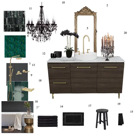 gothic room design 3 Interior Design Mood Board by d-a@live.com.au on Style Sourcebook