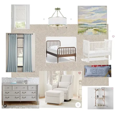 Baby Boy Nursery Interior Design Mood Board by Kahaefer on Style Sourcebook