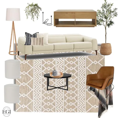 Tweed Heads Living Room Interior Design Mood Board by Eliza Grace Interiors on Style Sourcebook