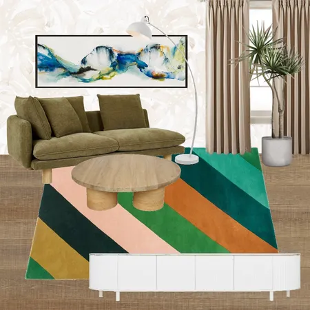 Harlequin – Sophie Robinson Sherbet Stripe Emerald/Amber 144417 Interior Design Mood Board by Unitex Rugs on Style Sourcebook