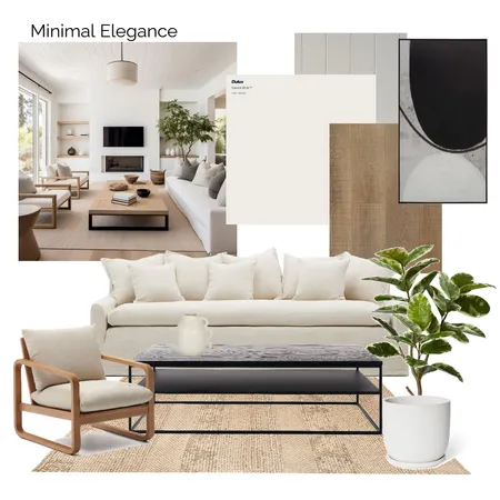 Minimal Elegance Interior Design Mood Board by Eldelene Bester on Style Sourcebook