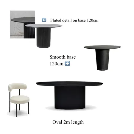 TABLE SELECTIONS - Client Sheeba Perth CBD Interior Design Mood Board by Jennypark on Style Sourcebook