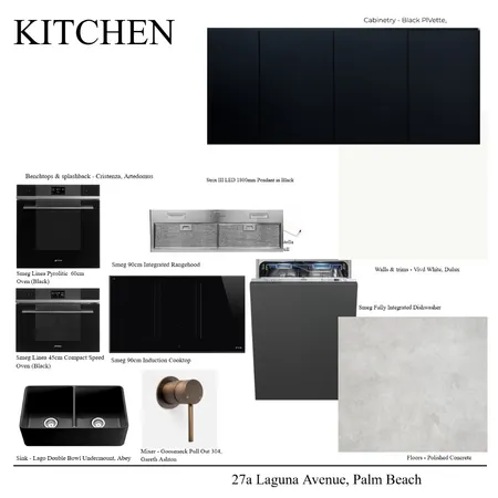 Palm Beach - Kitchen  New Interior Design Mood Board by Kathle         Study     en Holland on Style Sourcebook