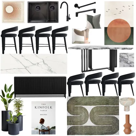 Palmview Kitchen alternative artwork and rug Interior Design Mood Board by Focal Point Interior on Style Sourcebook