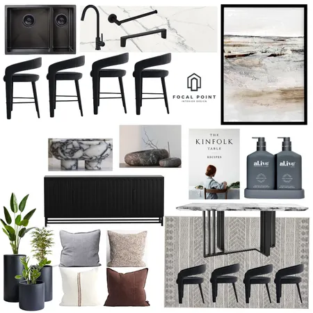 Palmview Kitchen Transitional Style Interior Design Mood Board by Focal Point Interior Design on Style Sourcebook