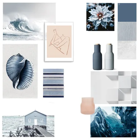 Cold blue sea Interior Design Mood Board by Natalya Fedorakhina on Style Sourcebook