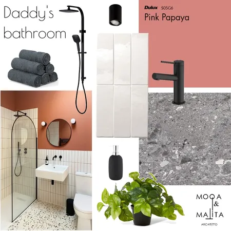 Daddy's Bathroom Interior Design Mood Board by Alessia Malara on Style Sourcebook