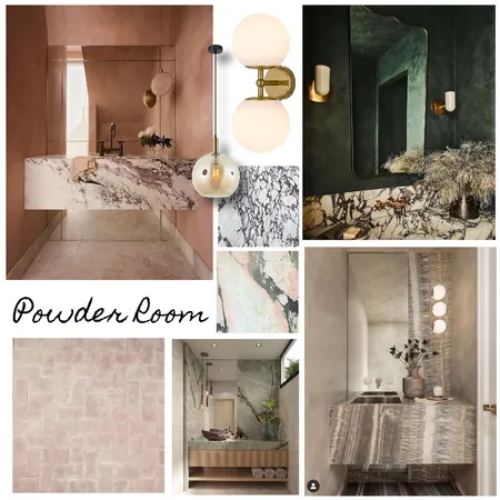 Powder room Interior Design Mood Board by Kylie K on Style Sourcebook