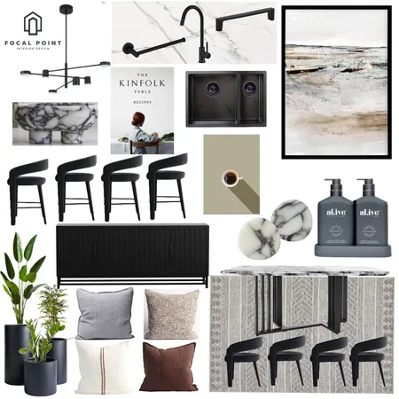 Abstract Interior Design Mood Board by Focal Point Interior Design on Style Sourcebook