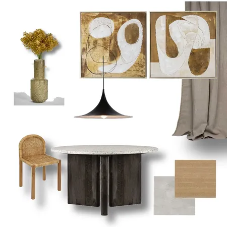 Vista M Dining Interior Design Mood Board by Aime Van Dyck Interiors on Style Sourcebook