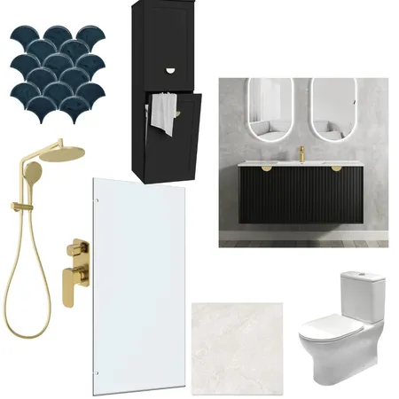 Modern Bathroom Interior Design Mood Board by jdarinteriors on Style Sourcebook