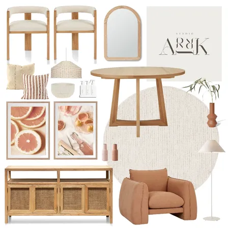 Dining Room Fruit Interior Design Mood Board by BecCarman on Style Sourcebook