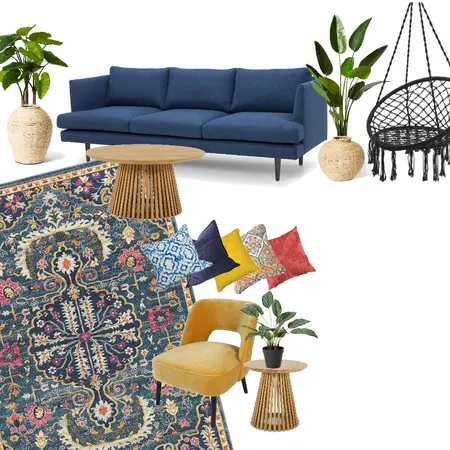 bohemian Interior Design Mood Board by safoura on Style Sourcebook