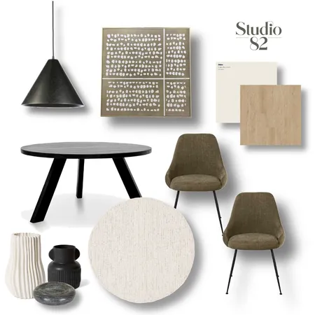 Dining Room Interior Design Mood Board by Studio 82 Interior Design on Style Sourcebook