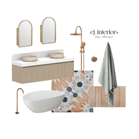 Ensuite selections Interior Design Mood Board by EJ Interiors on Style Sourcebook