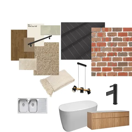 Modern Farmhouse Interior Design Mood Board by msully on Style Sourcebook