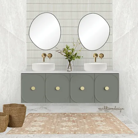 Boho Powder Room Interior Design Mood Board by mcheep on Style Sourcebook