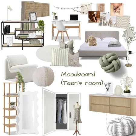 Moodboard 1: Teen's room Interior Design Mood Board by jjakrau on Style Sourcebook