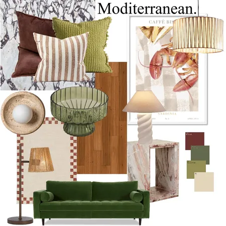moditerranean Interior Design Mood Board by twyla.ovenden26@au.oneschoolglobal.com on Style Sourcebook