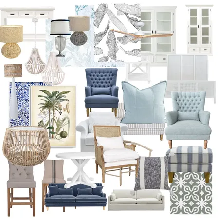 Hamptons theme Interior Design Mood Board by Decor n Design on Style Sourcebook