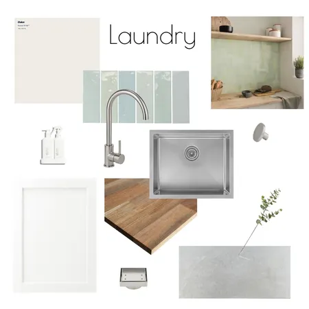 Laundry reno Interior Design Mood Board by Five Files Design Studio on Style Sourcebook