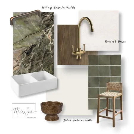 Heritage Farmhouse Kitchen Interior Design Mood Board by Maddy Jade Interiors on Style Sourcebook