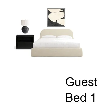 Guest Bed 1 Interior Design Mood Board by mechols on Style Sourcebook
