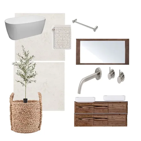 Ensuite Interior Design Mood Board by NadiaMeakins on Style Sourcebook
