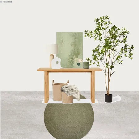 Minimmalist Hallway with earth and green tones Interior Design Mood Board by Skarlo on Style Sourcebook