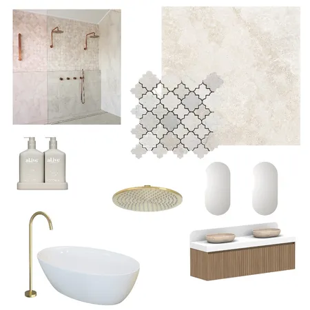 Ensuite Interior Design Mood Board by miaking on Style Sourcebook