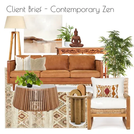 Contemporary Zen Interior Design Mood Board by Styled By Lorraine Dowdeswell on Style Sourcebook