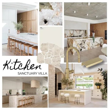Sanctuary Villa Kitchen 2 Interior Design Mood Board by Kylie K on Style Sourcebook
