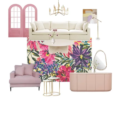 Harlequin Floreale Fuschsia 44905 Interior Design Mood Board by carloypaul on Style Sourcebook