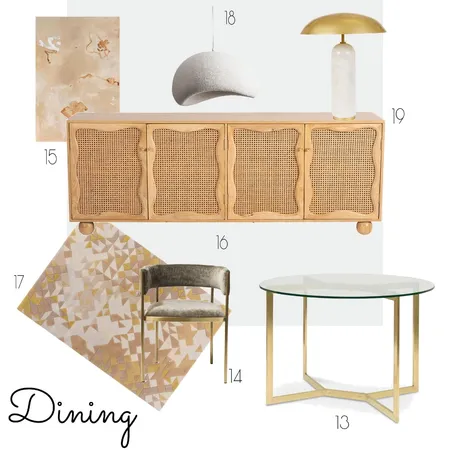 Visual Item Schedule - Dining Room Interior Design Mood Board by elements interior styling on Style Sourcebook