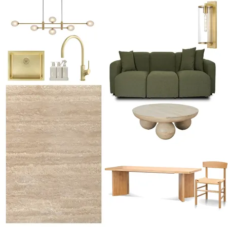 OPEN LIVING AND KITCHEN Interior Design Mood Board by FMA INTERIORS on Style Sourcebook