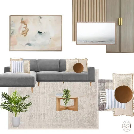 Urban Coastal Tv Room Interior Design Mood Board by Eliza Grace Interiors on Style Sourcebook
